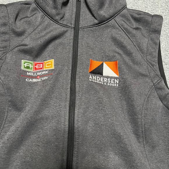 The North Face Vest Womens XL Gray Windwall Jacket - Picture 2 of 8